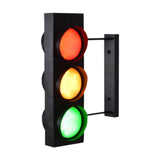 Maxbell Industrial Traffic Light Lamp Retro Wall Decoration for Cafes Corridor Aisle