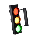 Maxbell Industrial Traffic Light Lamp Retro Wall Decoration for Cafes Corridor Aisle