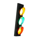 Maxbell Traffic Light Wall Lamp Industrial LED Wall Sconce for Club Office Christmas