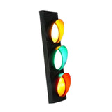 Maxbell Traffic Light Wall Lamp Industrial LED Wall Sconce for Club Office Christmas