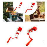 Maxbell Honey Extractor Handle Stainless Steel Accessories Honey Extractor Crank Bar for 2 to 3 Frame