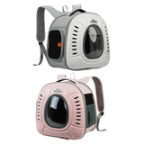 Maxbell Pet Travel Backpack Cage Breathable Space Capsule for Outdoor Travel Walking white