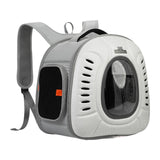 Maxbell Pet Travel Backpack Cage Breathable Space Capsule for Outdoor Travel Walking white