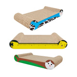 Maxbell Cat Scratchers Cardboard 2 in 1 Pet Bed Cat Scratch Pad for Indoor Cats Play green