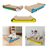 Maxbell Cat Scratchers Cardboard 2 in 1 Pet Bed Cat Scratch Pad for Indoor Cats Play green