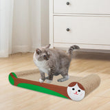 Maxbell Cat Scratchers Cardboard 2 in 1 Pet Bed Cat Scratch Pad for Indoor Cats Play green