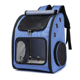 Maxbell Pet Carrier Backpack Pet Travel Bag for Hiking Travel Small Medium Sized Pet Black