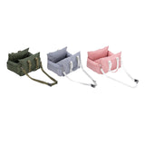Maxbell Dog Car Seat Easy Installation Dog Kennel Pet Car Seat for Dogs Kitten Puppy Green