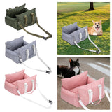Maxbell Dog Car Seat Easy Installation Dog Kennel Pet Car Seat for Dogs Kitten Puppy Green