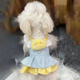 Maxbell Dog Dress Cats Clothes Spring Summer Breathable Dresses Cat Princess Dresses M