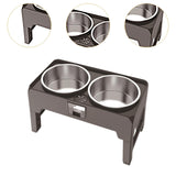 Maxbell Elevated Double Pets Bowls Cat Dishes for Medium Large Dogs Puppy Indoor Cats