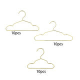 Maxbell 10Pcs Pet Clothes Rack Hangers Dog Clothes Hangers for Pet Toddlers Children S