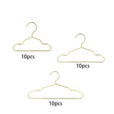 Maxbell 10Pcs Pet Clothes Rack Hangers Dog Clothes Hangers for Pet Toddlers Children S