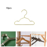 Maxbell 10Pcs Pet Clothes Rack Hangers Dog Clothes Hangers for Pet Toddlers Children S