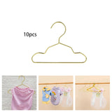 Maxbell 10Pcs Pet Clothes Rack Hangers Dog Clothes Hangers for Pet Toddlers Children S