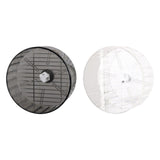 Maxbell Hamster Wheel Quiet Interactive Jogging Wheel for Small Animal Hedgehogs Rat Gray