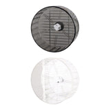 Maxbell Hamster Wheel Quiet Interactive Jogging Wheel for Small Animal Hedgehogs Rat Gray