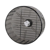 Maxbell Hamster Wheel Quiet Interactive Jogging Wheel for Small Animal Hedgehogs Rat Gray
