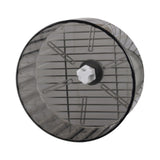 Maxbell Hamster Wheel Quiet Interactive Jogging Wheel for Small Animal Hedgehogs Rat Gray
