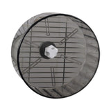 Maxbell Hamster Wheel Quiet Interactive Jogging Wheel for Small Animal Hedgehogs Rat Gray
