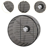 Maxbell Hamster Wheel Quiet Interactive Jogging Wheel for Small Animal Hedgehogs Rat Gray