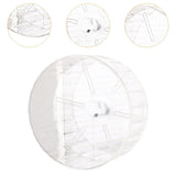 Maxbell Hamster Wheel Quiet Interactive Jogging Wheel for Small Animal Hedgehogs Rat Clear