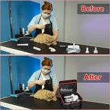 Maxbell Pet Grooming Supply Organizer Protective Tote Bag Portable for Clippers