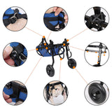 Maxbell Dog Wheelchair for Back Legs Sturdy for Disabled Dog Disabled Dog Wheelchair M