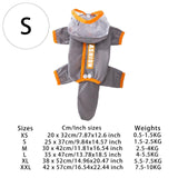 Dogs Raincoat with Hood Full Body Dog Rain Jacket for Walking Outdoor Hiking S