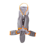 Dogs Raincoat with Hood Full Body Dog Rain Jacket for Walking Outdoor Hiking S