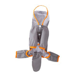 Dogs Raincoat with Hood Full Body Dog Rain Jacket for Walking Outdoor Hiking S