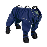 Dog Suspender Boots Waterproof Paw Protectors for Running Hiking Walking XL