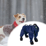 Dog Suspender Boots Waterproof Paw Protectors for Running Hiking Walking XL