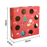 Maxbell Cat Teaser Box Toy Cat Seek Play Toy Box for Pet Supply Sniffing Indoor Cats