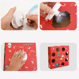 Maxbell Cat Teaser Box Toy Cat Seek Play Toy Box for Pet Supply Sniffing Indoor Cats