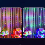 Maxbell Christmas Tree Light Outdoor USB Globe Fairy Lights for Patio Front Yard BBQ