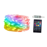 Maxbell Christmas Tree Light Outdoor USB Globe Fairy Lights for Patio Front Yard BBQ