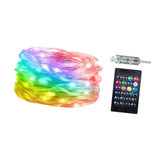 Maxbell Christmas Tree Light Outdoor USB Globe Fairy Lights for Patio Front Yard BBQ