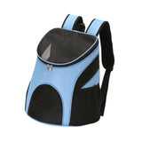 Maxbell Dog Carrier Backpack Sturdy with Mesh Ventilation for Kitten Dog Light Blue