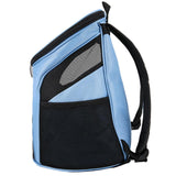 Maxbell Dog Carrier Backpack Sturdy with Mesh Ventilation for Kitten Dog Light Blue