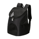 Maxbell Dog Carrier Backpack Sturdy with Mesh Ventilation for Kitten Dog Black