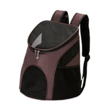 Maxbell Dog Carrier Backpack Sturdy with Mesh Ventilation for Kitten Dog Coffee