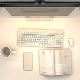 Maxbell Computer Monitor Lamp Screen Hanging Dimmable Laptop Light Bar for Dorm Home black