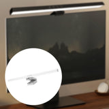 Maxbell Computer Monitor Lamp Screen Hanging Dimmable Laptop Light Bar for Dorm Home white