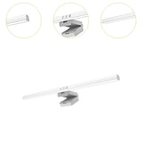 Maxbell Computer Monitor Lamp Screen Hanging Dimmable Laptop Light Bar for Dorm Home white