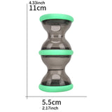 Maxbell Dog Food Dispenser Puzzle Toy Rolling Pet Toy for IQ Stimulation IQ Training Green