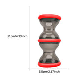 Maxbell Dog Food Dispenser Puzzle Toy Rolling Pet Toy for IQ Stimulation IQ Training Red