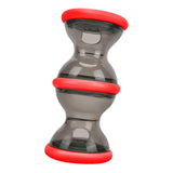 Maxbell Dog Food Dispenser Puzzle Toy Rolling Pet Toy for IQ Stimulation IQ Training Red
