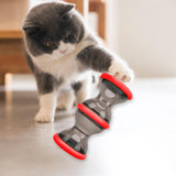 Maxbell Dog Food Dispenser Puzzle Toy Rolling Pet Toy for IQ Stimulation IQ Training Red