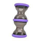 Maxbell Dog Food Dispenser Puzzle Toy Rolling Pet Toy for IQ Stimulation IQ Training Purple